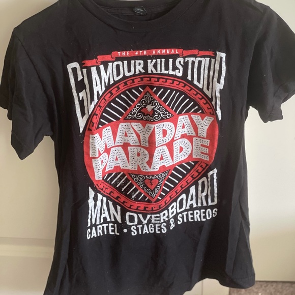 Mayday Parade Concert Tee - Picture 1 of 2
